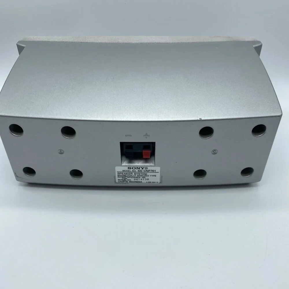 Sony Center Speaker SS-CNP761 For Home Theater Replacement Silver Tested